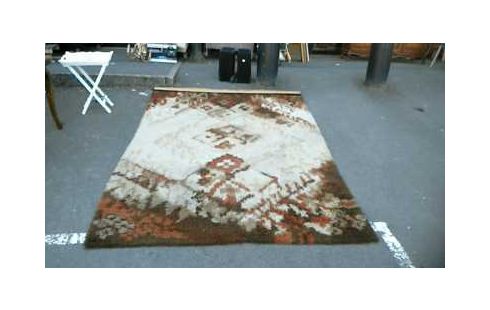 TEPPICH CREMEFARBEN GRÜN BRAUN