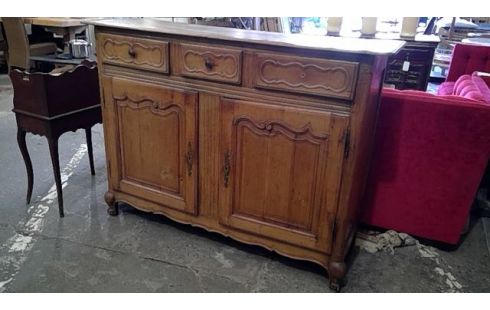 BUFFET FIN  XIX EME  CHENE 2 PORTES 3