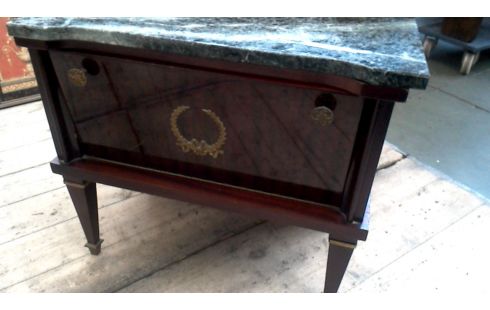 MUEBLE AUXILIAR IMPERIO MÁRMOL ABATIBLES