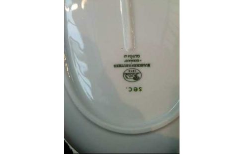 PLATTENSERVICE 3-TLG. <HUTSCHENR.> WEISS