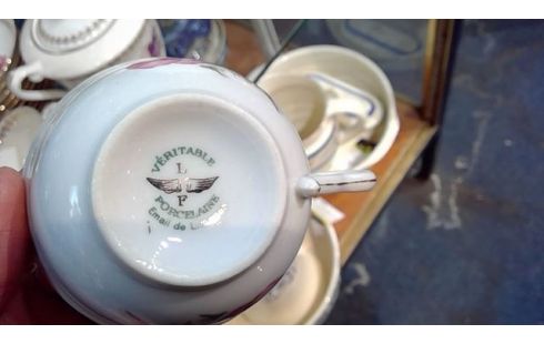 SERVICE A CAFE PORCELAINE DE LIMOGES