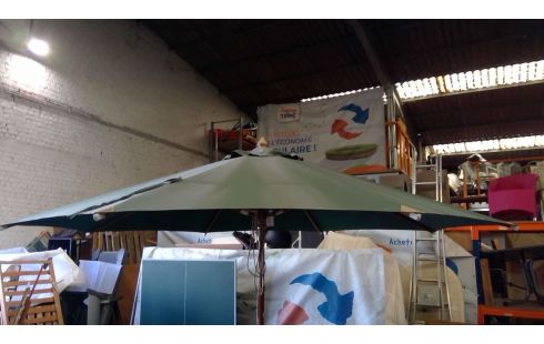 PARASOL VERT GM + PIED AMOVIBLE