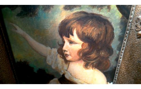 PINTURA CHICA DEDICATORIA