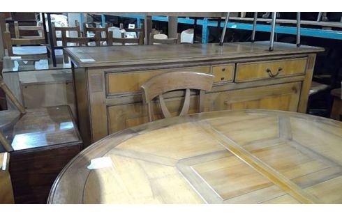 SALLE A MANGER STYLE DRESSOIR + TABLE + 4CH