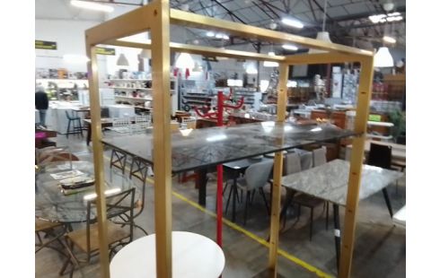 ETAGERE VINTAGE VERRES FUMÉS