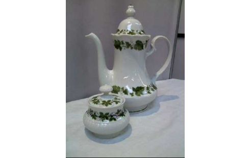 GESCHIRRSET 2-TLG. <BAVARIA> WEINBLÄTTER