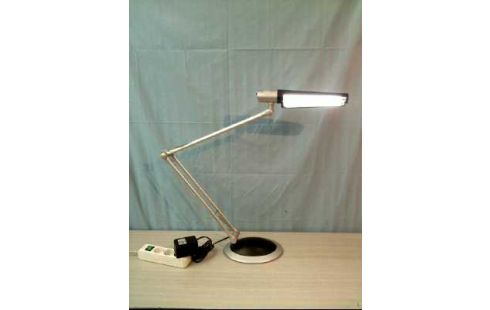 TISCHLAMPE VERSTELLBAR GRAU/SCHWARZ