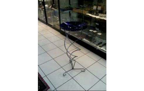 DEKOSCHALE BLAU GLAS