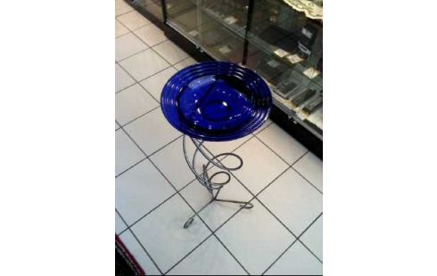 DEKOSCHALE BLAU GLAS