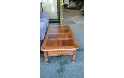 TABLE BASSE MERISIER  2T