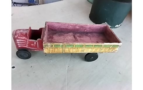 CAMION JOUET EN BOIS