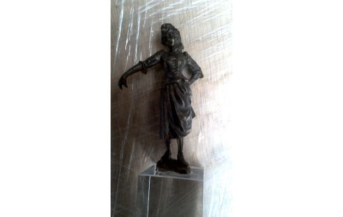 STATUETTE BRONZE PLEXIGLAS