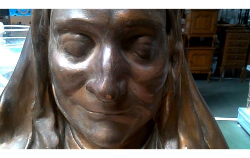 BUSTE FEMME DEDICACE BRONZE COULEUR