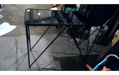 CONSOLE MODERNE MM VERRE/METAL