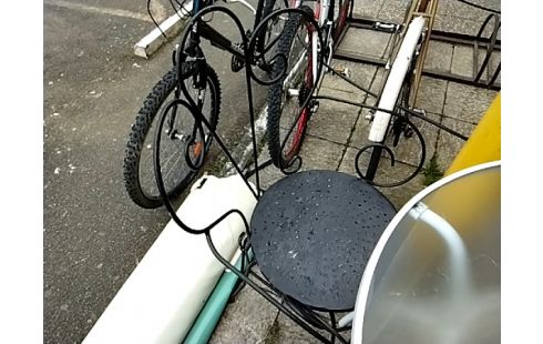 FAUTEUIL DE JARDIN METAL NOIR