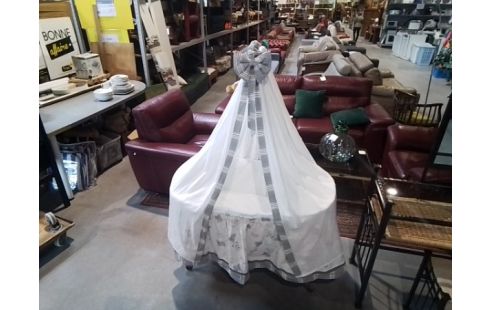 BERCEAU OSIER +GARNITURE