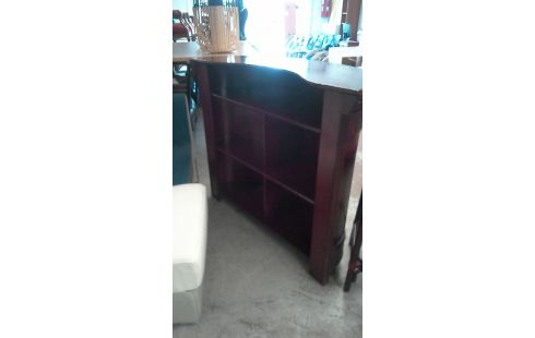 BAR ROTIN + 2  TABOURETS