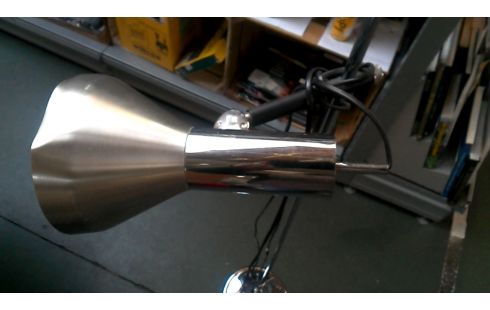 LAMPE A POSER VINTAGE CHROME