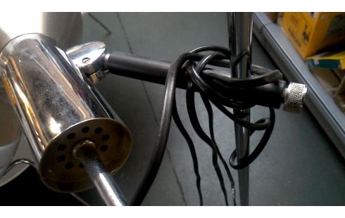 LAMPE A POSER VINTAGE CHROME