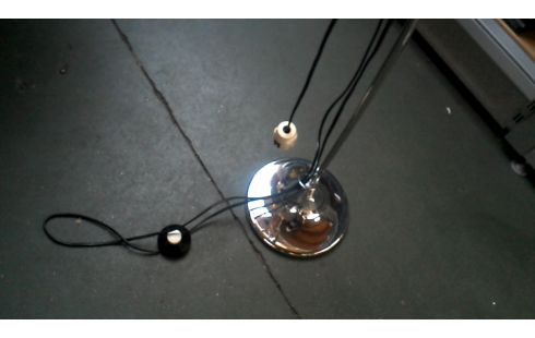 LAMPE A POSER VINTAGE CHROME