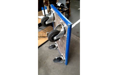 CHARRETTE, , MEUBLE BLEUE