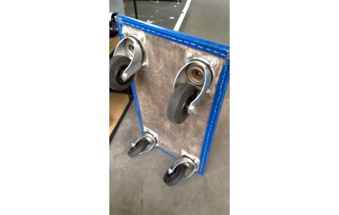 CHARRETTE, , MEUBLE BLEUE