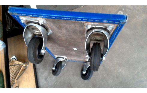 CHARRETTE, , MEUBLE BLEUE