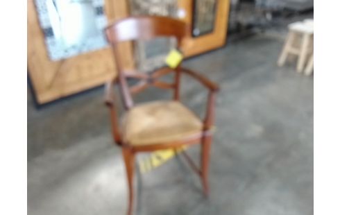 FAUTEUIL BOIS PAILLE