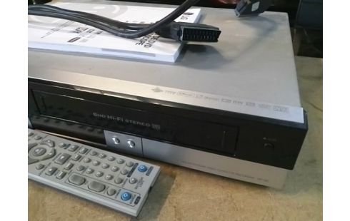 MAGNETOSCOPE LECTEUR DVD ENREGISTREUR AVEC TELECOMMANDE LG