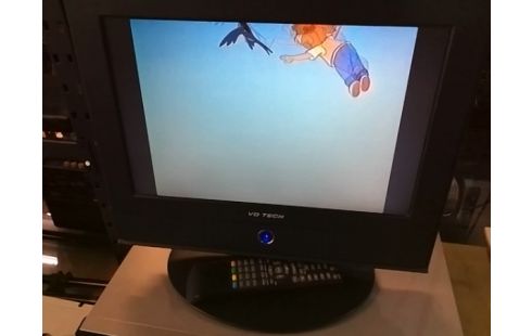 TELEVISEUR VD TECH AVEC TELECOMMANDE ET DECODEUR