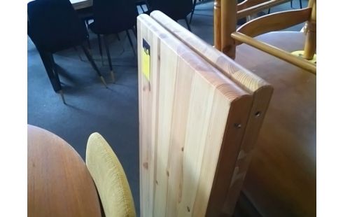 TABLE RONDE PIN AVEC 2 ALLONGES