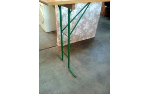 BIERBANK KLAPPBAR HOLZ GESTELL GRÜN