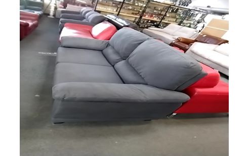 CANAPE ANTHRACITE MODERNE 3 PLACES