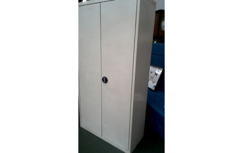ARMOIRE DE BUREAU ECRU METAL L UNITE