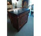COMMODE EMPIRE MARBRE NOIR