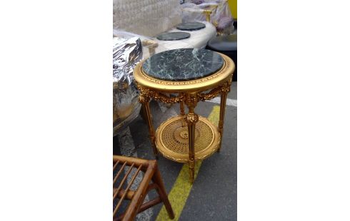 TABLE D'APPOINT DOREE