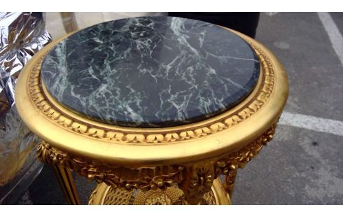 TABLE D'APPOINT DOREE