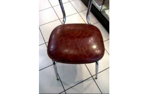 STUHL MET.GESTELL BRAUN LEDEROPT.