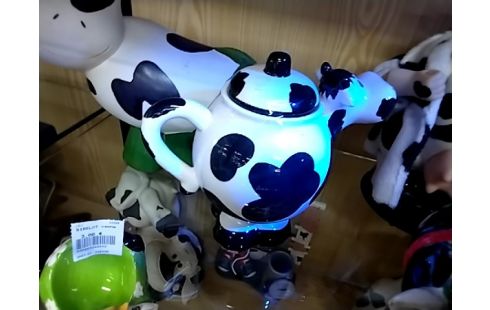 PICHET Vache avec couvercle