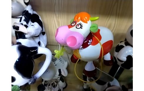 JOUET Vache à promener