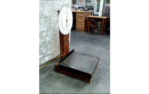 POSTWAAGE ANTIK HOLZ BIS 25KG