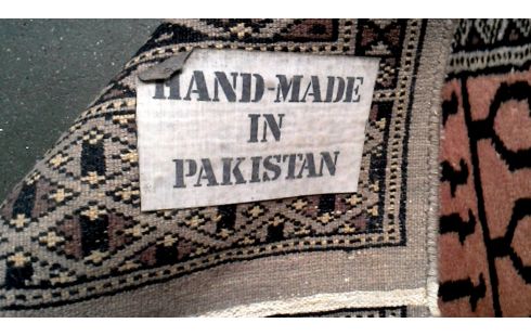 TEPPICH KLEINER PAKISTAN LACHS