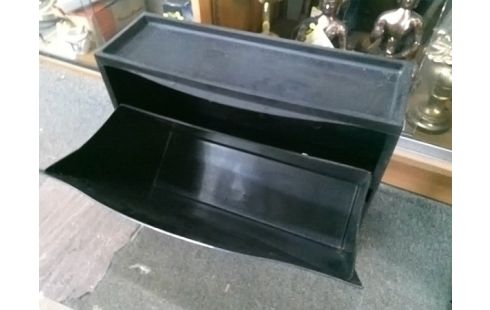MEUBLE A CHAUSSURES PLASTIQUE NOIR