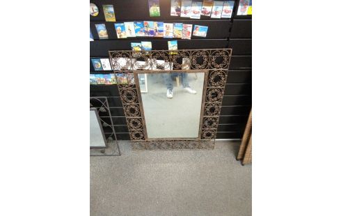 MIROIR FER FORGE