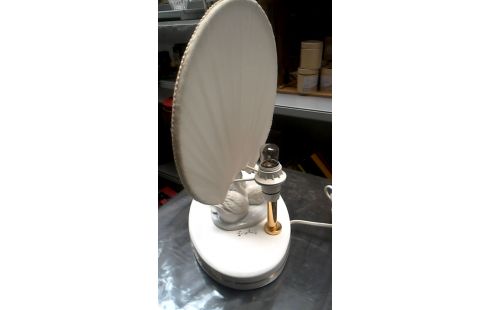 LAMPADAIRE BLANCHE PORCELAINE