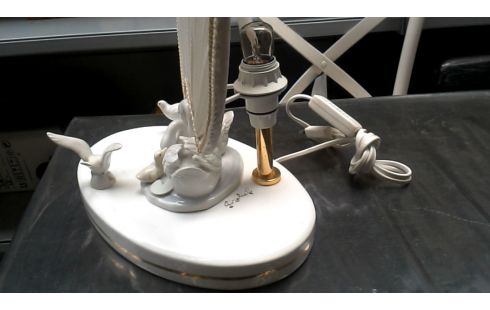 LAMPADAIRE BLANCHE PORCELAINE