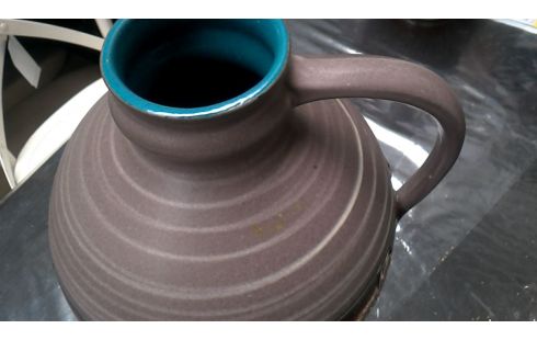 AIGUIERE VINTAGE BRUN GRIS MET ROUGE