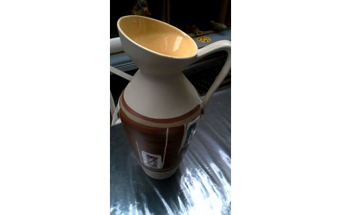 WATERKAN VINTAGE BEIGE MET BRUIN