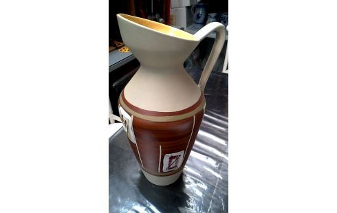 WATERKAN VINTAGE BEIGE MET BRUIN