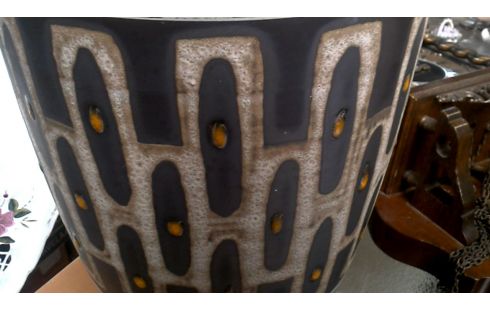 JARRÓN AÑADA GRANDE GRIS PARDO